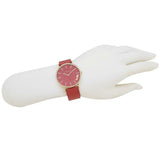 Coach Perry Red Dial Red Leather Strap Watch for Women - 14503852