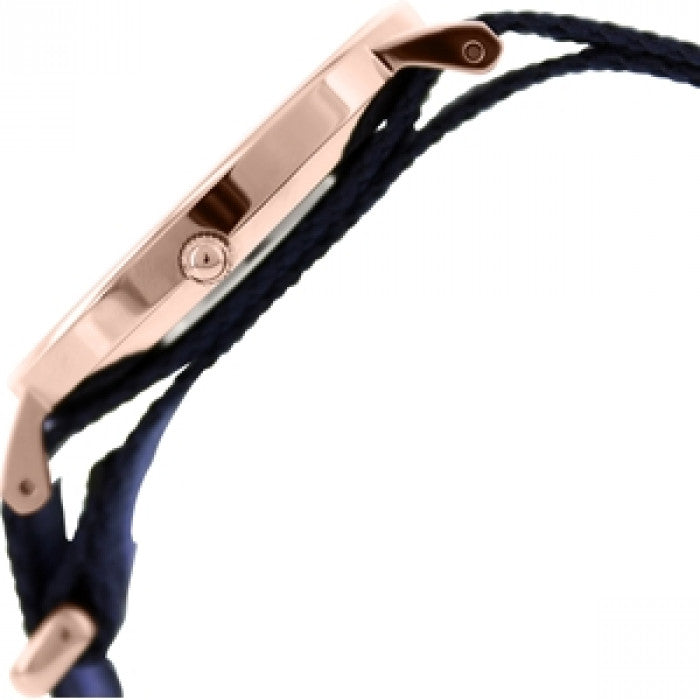 Daniel Wellington Classic Swansea White Dial Two Tone Nylon Strap Watch For Women - 0504DW