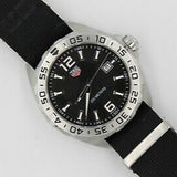 Tag Heuer Formula 1 Quartz Black Dial Black NATO Strap Watch for Men - WAZ1015.FC8198