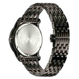 Versace Palazzo Empire Quartz Black Dial Black Steel Strap Watch For Men - VEDB00518