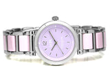 Coach Tristent Purple Dial Two Tone Steel Strap Watch for Women - 14502461