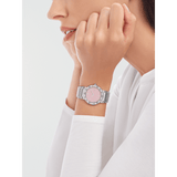 Bvlgari Bvlgari Bvlgari Quartz Pink Dial Silver Steel Strap Watch for Women - BVLGARI103711