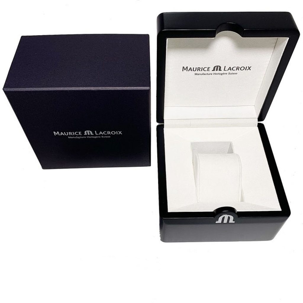 Maurice Lacroix Aikon Automatic Green Dial Silver Steel Strap Watch for Men - AI1807-SS002-630-1