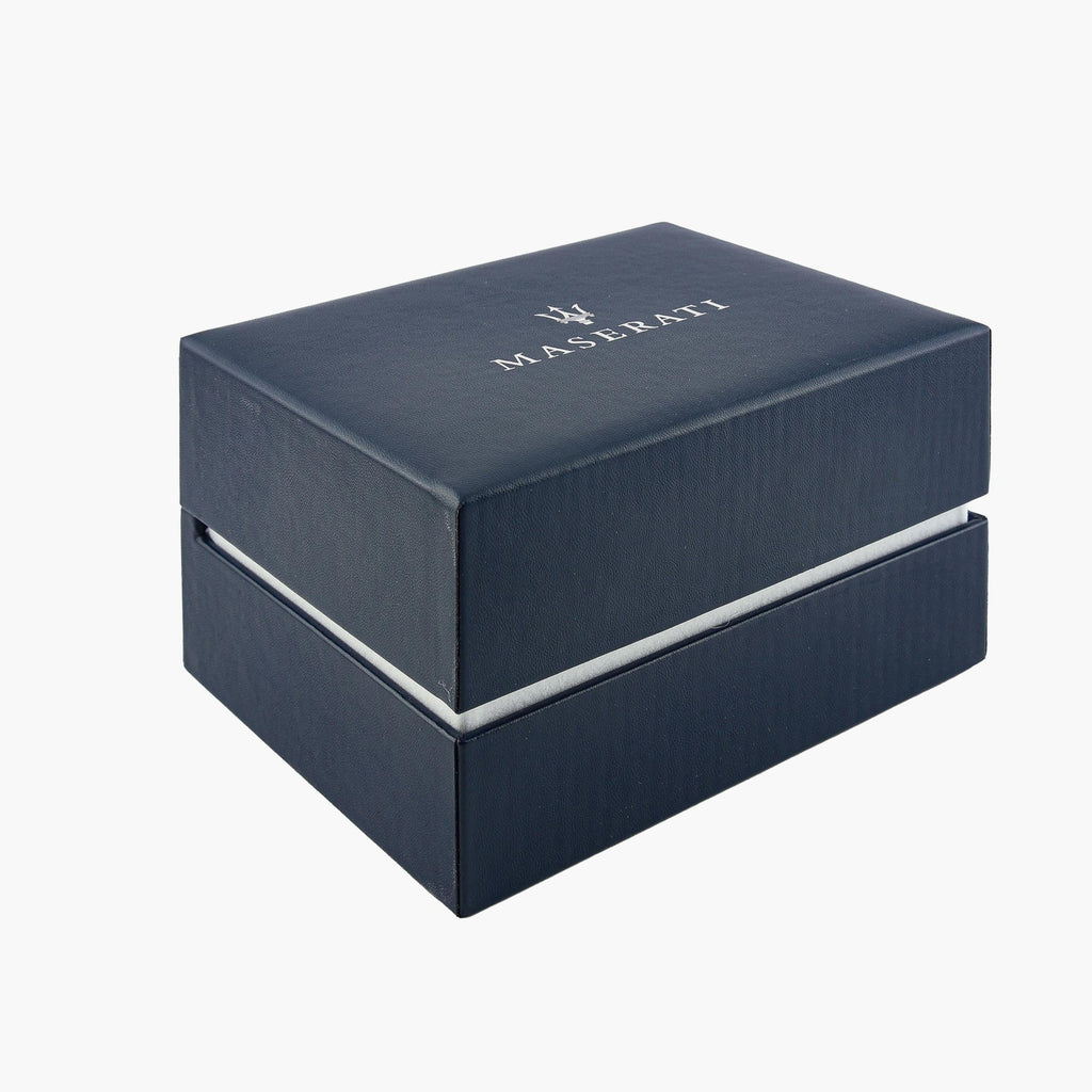 Maserati Stile Chronograph Blue Dial Blue Steel Strap Watch For Men - R8873642008