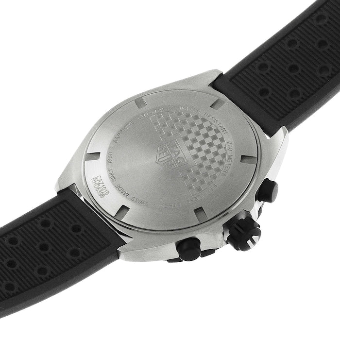 Tag Heuer Formula 1 Black Dial Black Leather Strap Watch for Men - CAZ1010.FT8024