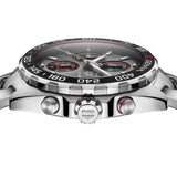 Tag Heuer Formula 1 Chronograph Senna Grey Dial Silver Steel Strap Watch for Men - CAZ201D.BA0633