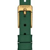 Tissot Lovely Round Green Mother of Pearl Dial Green Leather Strap Watch for Women - T140.009.36.091.00