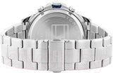 Tommy Hilfiger Blaze Chronograph Black Dial Silver Steel Strap Watch For Men - 1792029