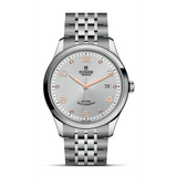 Tudor 1926 Automatic Diamonds Silver Dial Silver Steel Strap Watch for Men - M91650-0003