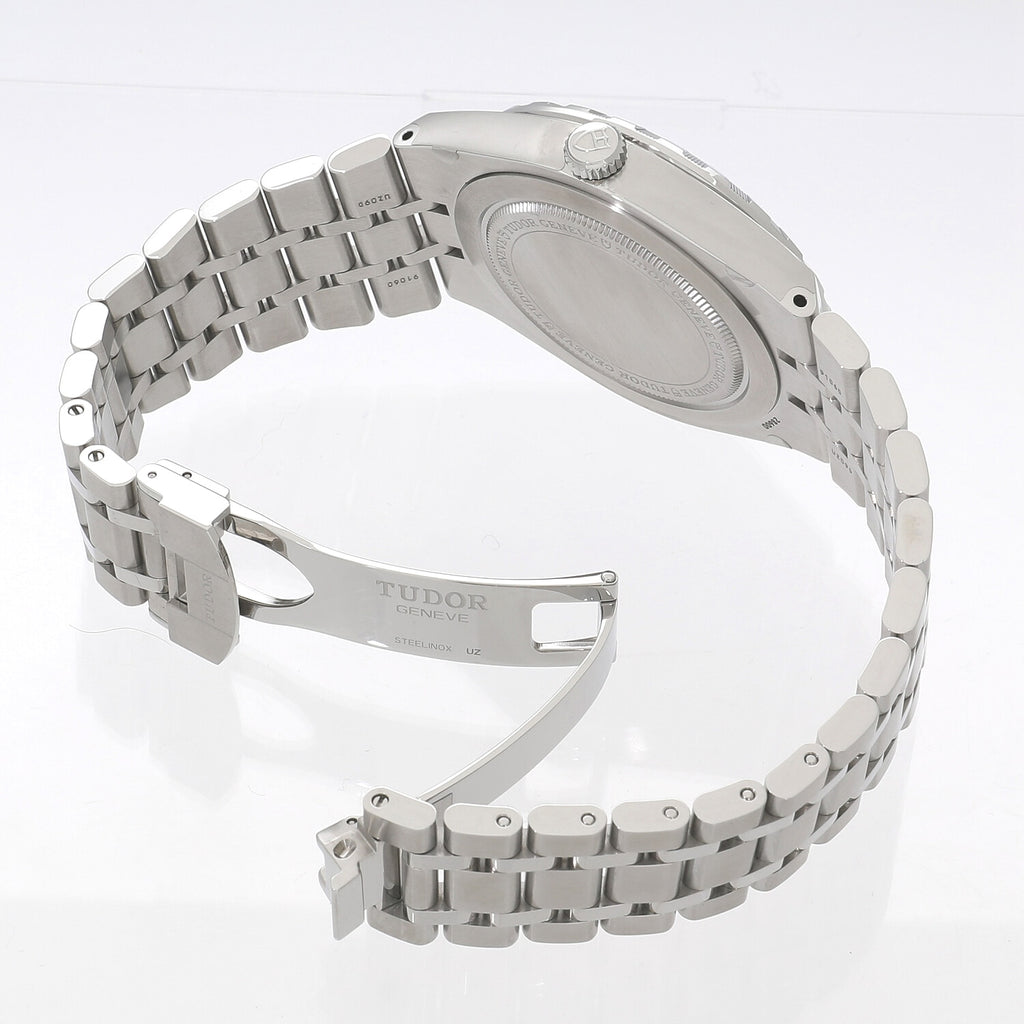 Tudor Royal Automatic Black Dial Silver Steel Strap Watch for Men - M28600-0003