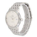 Omega De Ville Prestige Co-Axial Silver Dial Silver Steel Strap Watch for Men - 424.10.40.20.02.003