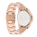 Guess BFF Multifunction Rose Gold Dial Rose Gold Steel Strap Watch for Women - W0231L4