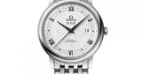 Omega De Ville Prestige Co Axial Automatic White Dial Silver Steel Strap Watch for Men - 424.10.40.20.02.005
