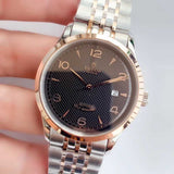 Tudor 1926 Automatic Black Dial Two Tone Steel Strap Watch for Men - M91651-0003