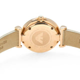 Emporio Armani Arianna Mother of Pearl Dial Pink Leather Strap Watch For Women - AR11199