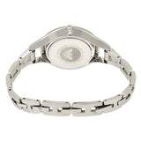 Emporio Armani Aurora Mother Of Pearl Purple Dial Silver Steel Strap Watch For Women - AR11122