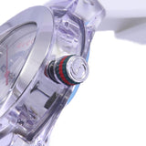 Gucci Sync Quartz White Dial White Rubber Strap Unisex Watch - YA137302