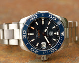 Tag Heuer Aquaracer Blue Dial Watch for Men - WAY211C.BA0928