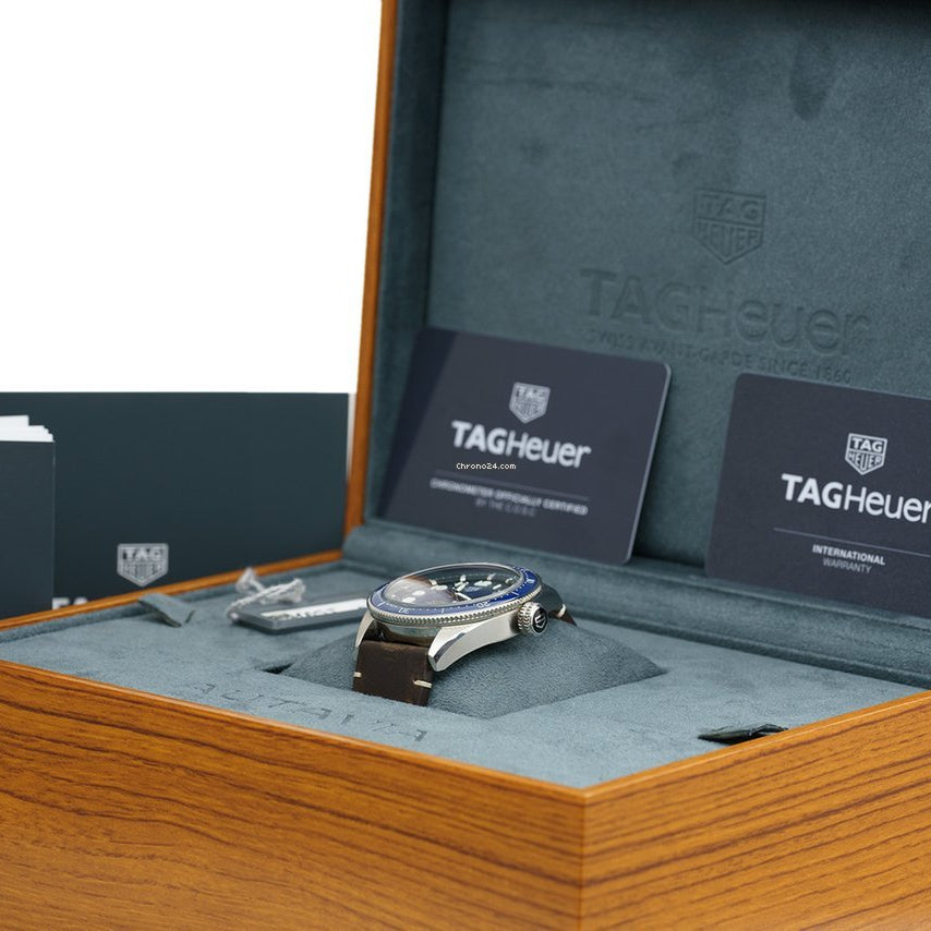 Tag Heuer Autavia Blue Dial Watch for Men - WBE5116.FC8266