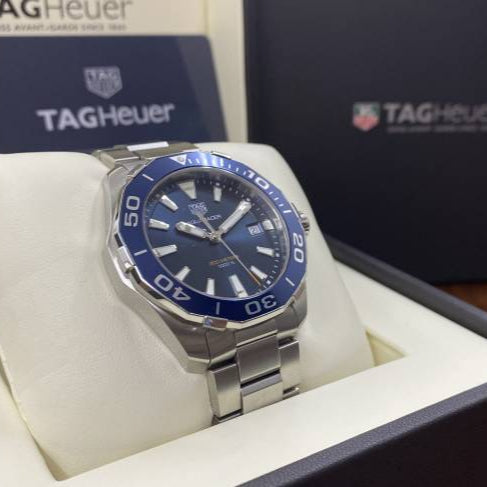 Tag Heuer Aquaracer Blue Dial Watch for Men - WAY111C.BA0928