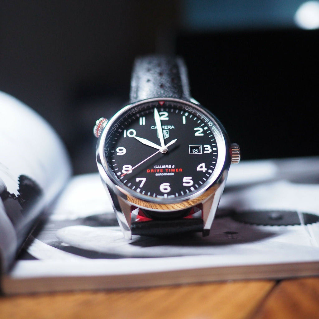 Tag Heuer Carrera Black Dial Watch for Men - WAR2A10.FC6337