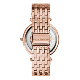 Mhichael Kors Darci Black Dial Rose Gold Steel Strap Watch for Women - MK3402