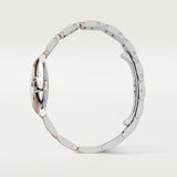 Cartier Ballon Bleu De Cartier Diamonds Silver Dial Two Tone Steel Strap Watch for Women - W3BB0026