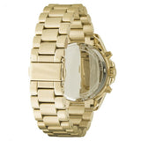 Michael Kors Bradshaw Black Dial Gold Steel Strap Watch for Women - MK5739