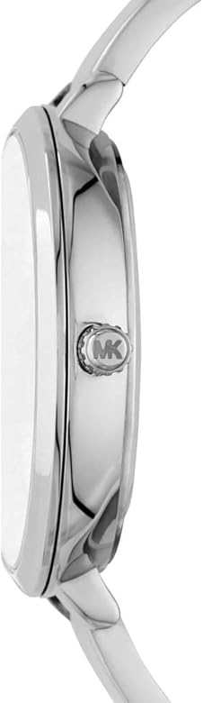 Michael Kors Charley Quartz Crystals Silver Dial Silver Steel Strap Watch For Women - MK4432