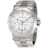 Michael Kors Dylan Silver Dial Silver Steel Strap Watch for Women - MK5312