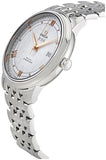 Omega De Ville Prestige Co Axial Silver Dial Silver Steel Strap Watch for Men - 424.10.40.20.02.004