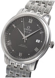 Omega De Ville Prestige Co-Axial Automatic Grey Dial Silver Steel Strap Watch for Men - 424.10.40.20.06.001