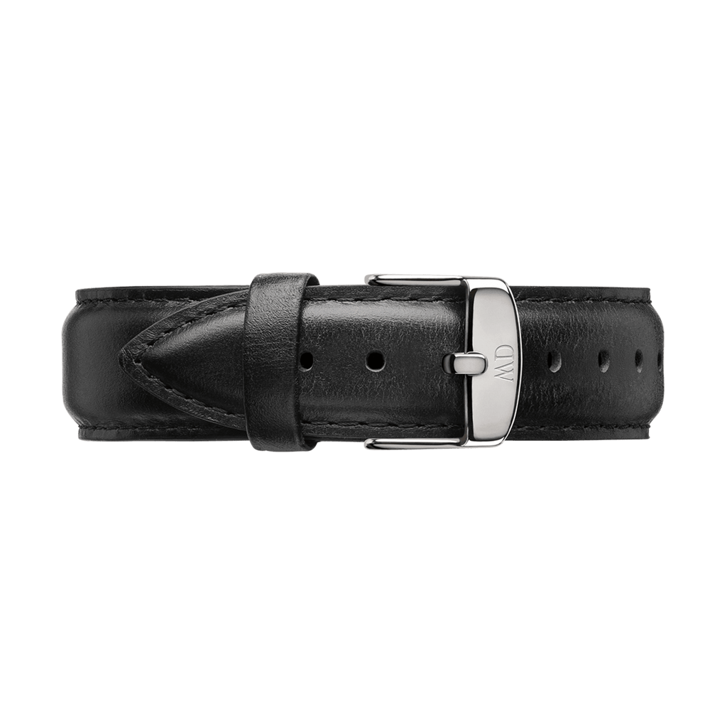 Daniel Wellington Classic Sheffield Black Dial Black Leather Strap Watch For Men - DW00100133