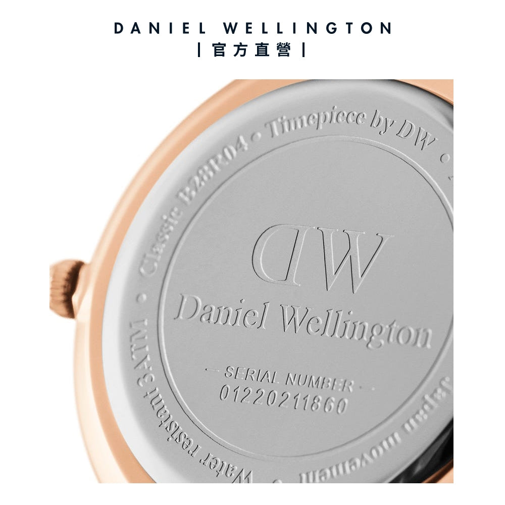 Daniel Wellington Petite Pressed Melrose White Dial Gold Mesh Bracelet Watch For Women - DW00100447