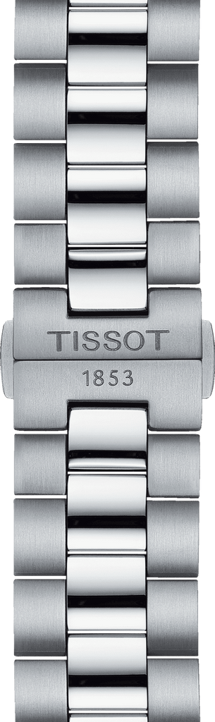 Tissot T Classic PR 100 Sport Chronograph Black Dial Silver Steel Strap Watch for Men - T101.617.11.051.00