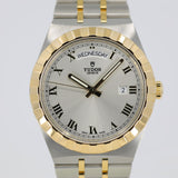 Tudor Royal Automatic Silver Dial Two Tone Steel Strap Watch for Men - M28603-0001