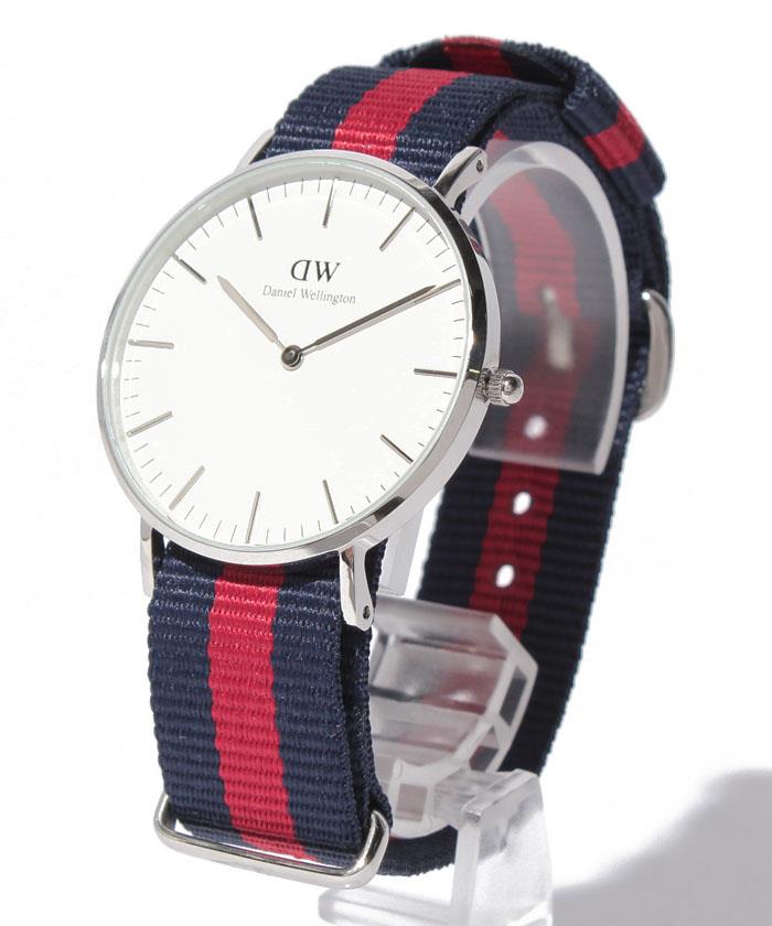 Daniel Wellington Classic Oxford White Dial Two Tone NATO Strap Watch For Women - DW00100046