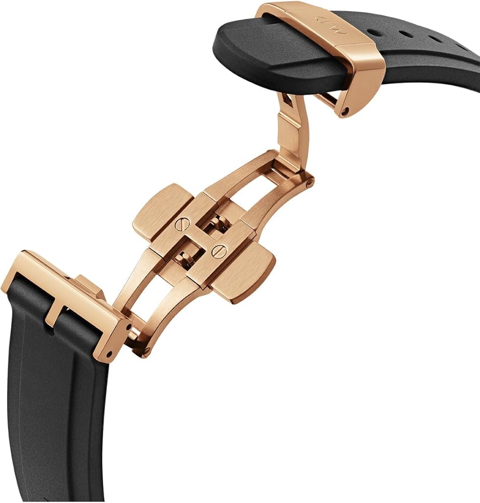 Daniel Wellington Iconic Motion Black Dial Black Rubber Strap Watch For Men - DW00100425