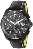 Tag Heuer Aquaracer PVD Black Dial Watch for Men - CAY218A.FC6361