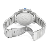Tommy Hilfiger Kane Blue Dial Silver Steel Strap Watch for Men - 1710401