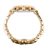 Versace Sport Tech Chronograph Black Dial Gold Steel Strap Watch for Men - VELT00419