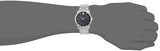 Movado Museum Diamonds Black Dial Silver Steel Strap Watch For Men - 606878