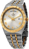 Tudor Royal Automatic Silver Dial Two Tone Steel Strap Watch for Men - M28603-0001
