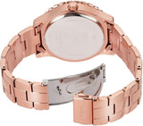 Guess Mini Surprise Analog Silver Dial Rose Gold Steel Strap Watch For Women - W0623L2