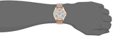 Fossil Cecile White Dial Beige Leather Strap Watch for Women - AM4532