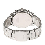 Guess Horizon Chronograph Quartz Blue Dial Silver Steel Strap Watch for Men - W0379G6