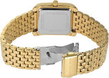 Michael Kors Emery Pave Analog Green Dial Gold Steel Strap Watch for Women - MK4742