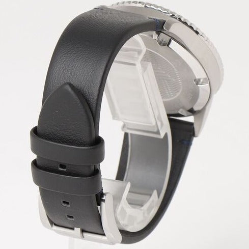 Emporio Armani Diver Three-Hand Quartz Blue Dial Blue Leather Strap Watch For Men - AR11516