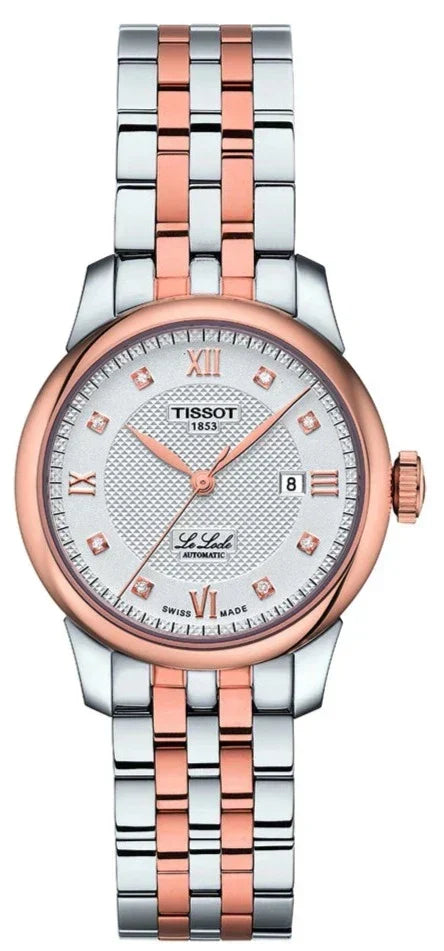 Tissot Two-Tone Silver and Rose Gold Automatic Women\'s Watch Tissot Women main image 4