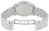 Movado Museum Diamonds Black Dial Silver Steel Strap Watch For Men - 606878